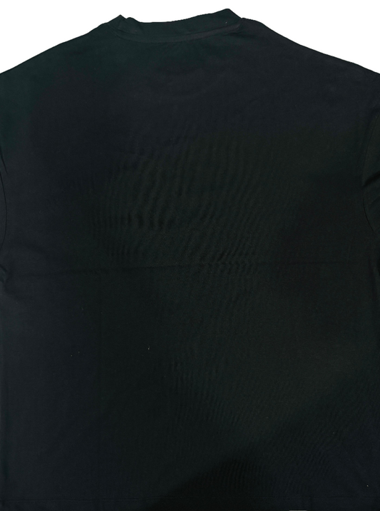 Drop X Premium Plain Dropshoulder Tees - Black