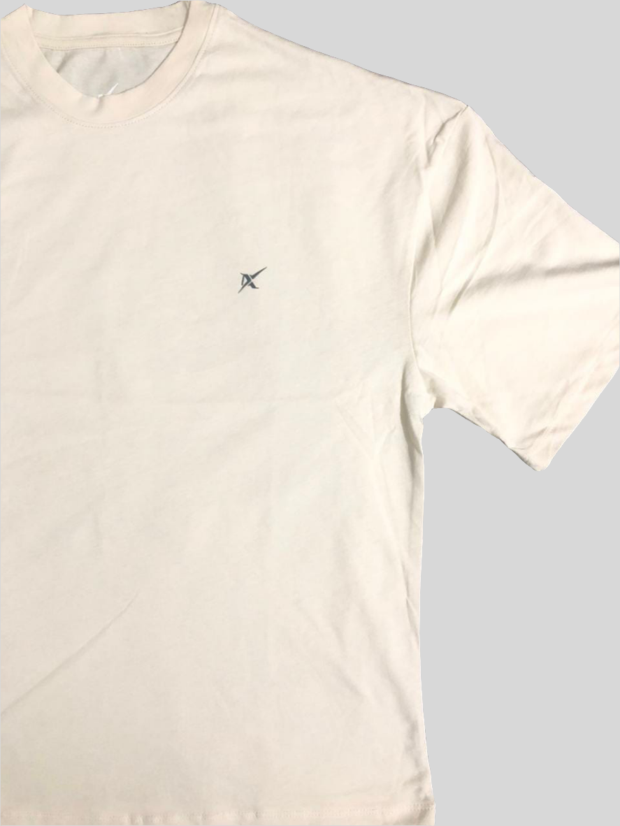 Drop X Premium  Plain Dropshoulder Tees - Beige